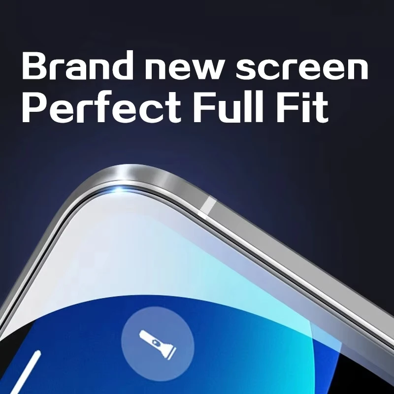 HD Glass Full Cover Screen Protector For iPhone 16 Pro Max 15 14 13 12 11 Mini Tempered Glass For iPhone X XR XS Max 7 8 Plus SE image 4