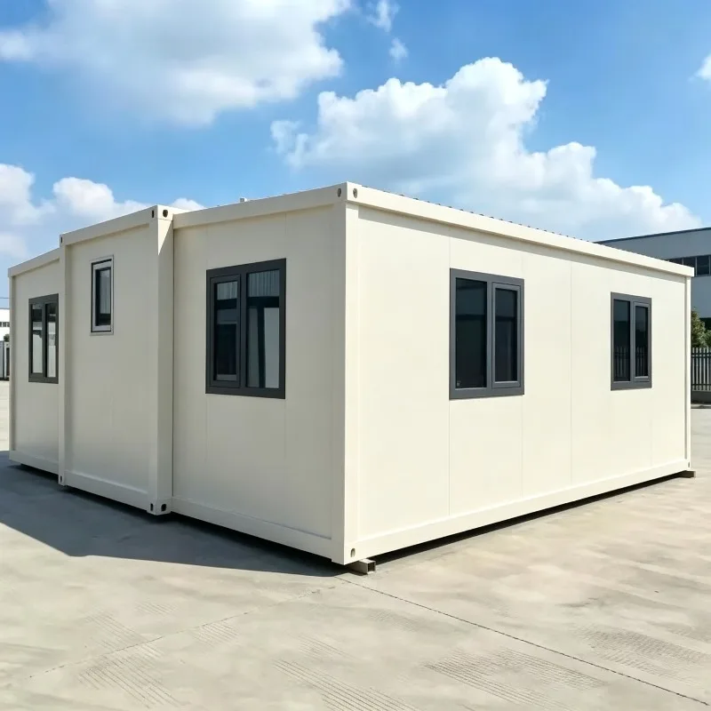 40ft Best-Selling Model Boda Folding Container Expandable House Portable Villa  Home with 3 Bedrooms One Bathroom and Kitchen