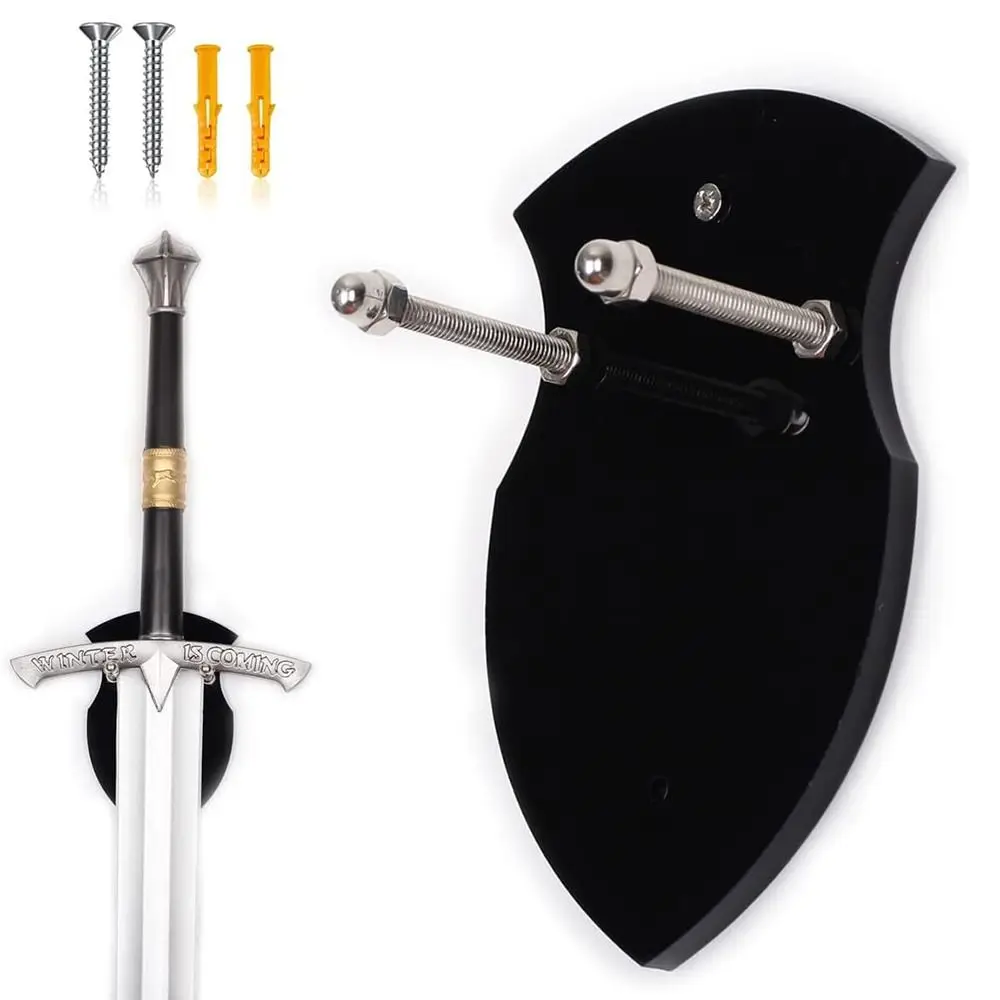 Sword Holder,Sword Wall Mount,Axe Holder, Sword Hangers for Wall,Sword Holder Display, Axe Vertical Display and Decoration