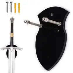 Sword Holder,Sword Wall Mount,Axe Holder, Sword Hangers for Wall,Sword Holder Display, Axe Vertical Display and Decoration