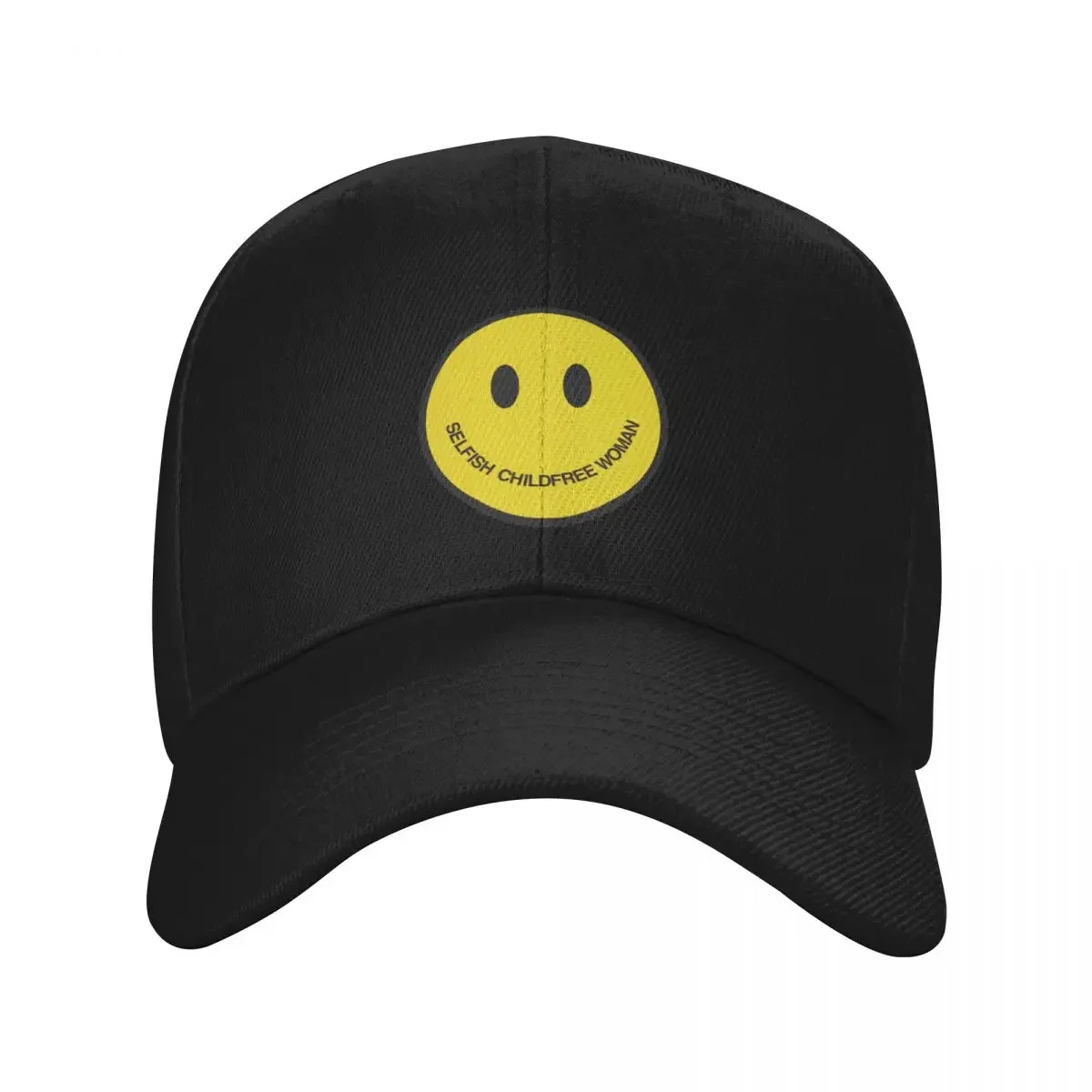 

Selfish Childfree woman Baseball Cap Sports Cap black Golf Cap For Man Women's