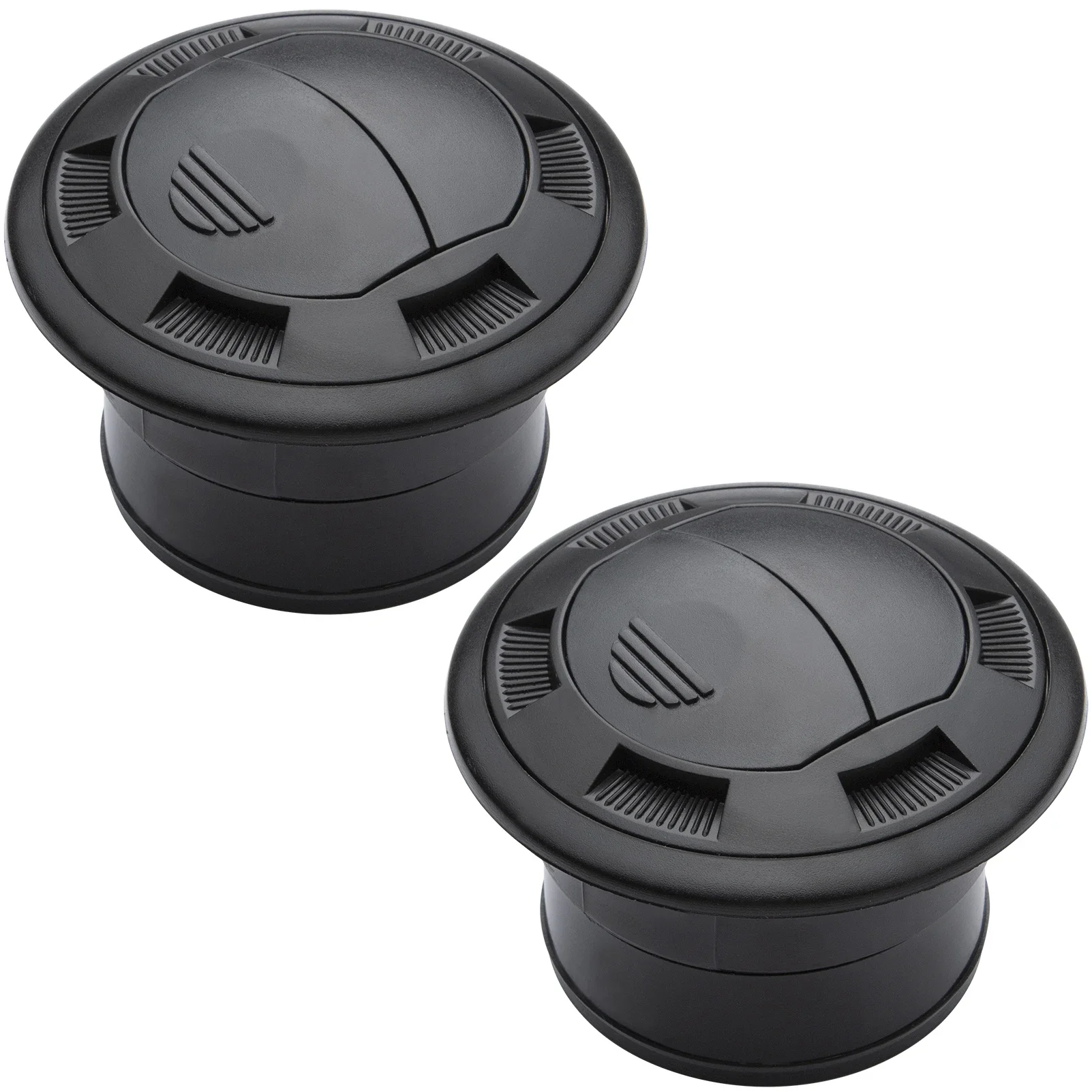 

2 PCS 75 mm Universal Auxiliary Heater Air Outlet for for Car, Bus, RV, Caravan, Car Interior, Vent, Rotating Ventilation