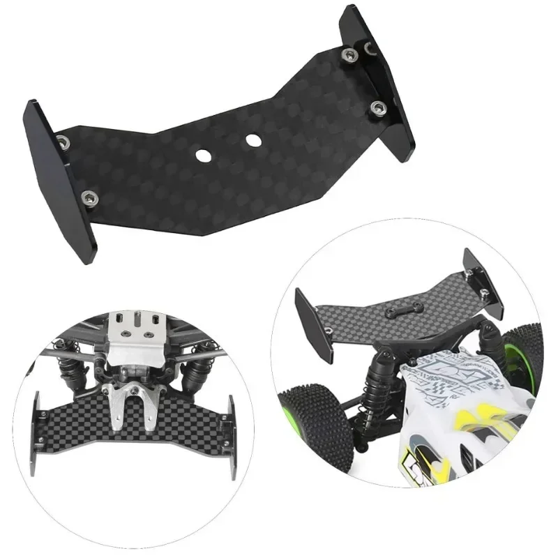 

Carbon Fiber RC Tail Wing RC Rear Wing for 1/24 Losi Micro-B 2WD Racing Buggy Upgrade Parts