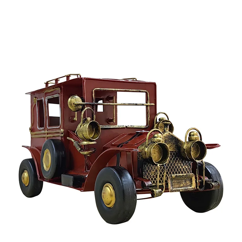 

Ретро ностальгический классический автомобиль модель автомобиля креативный настольный орнамент гостиная винный шкаф книжная полка книжный шкаф украшение дома