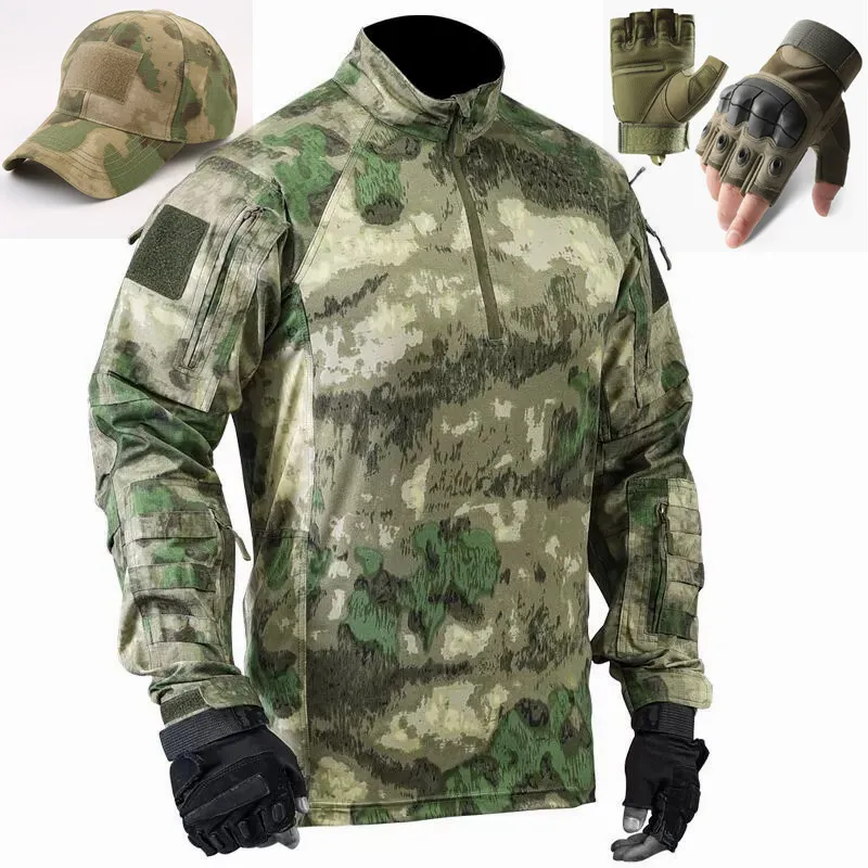 Gift Gloves and Hats UF PRO Pioneer Frog Suit Summer Quick Dry Training Top G3 Tactical Shirt CP Outdoor Camping Hunting Jacket view 2