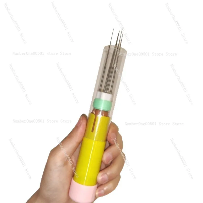 Adjustable Speed Electric Felting Needle Wool Felting Tool Kit with Power Supply Random Color Pins DIY Craft