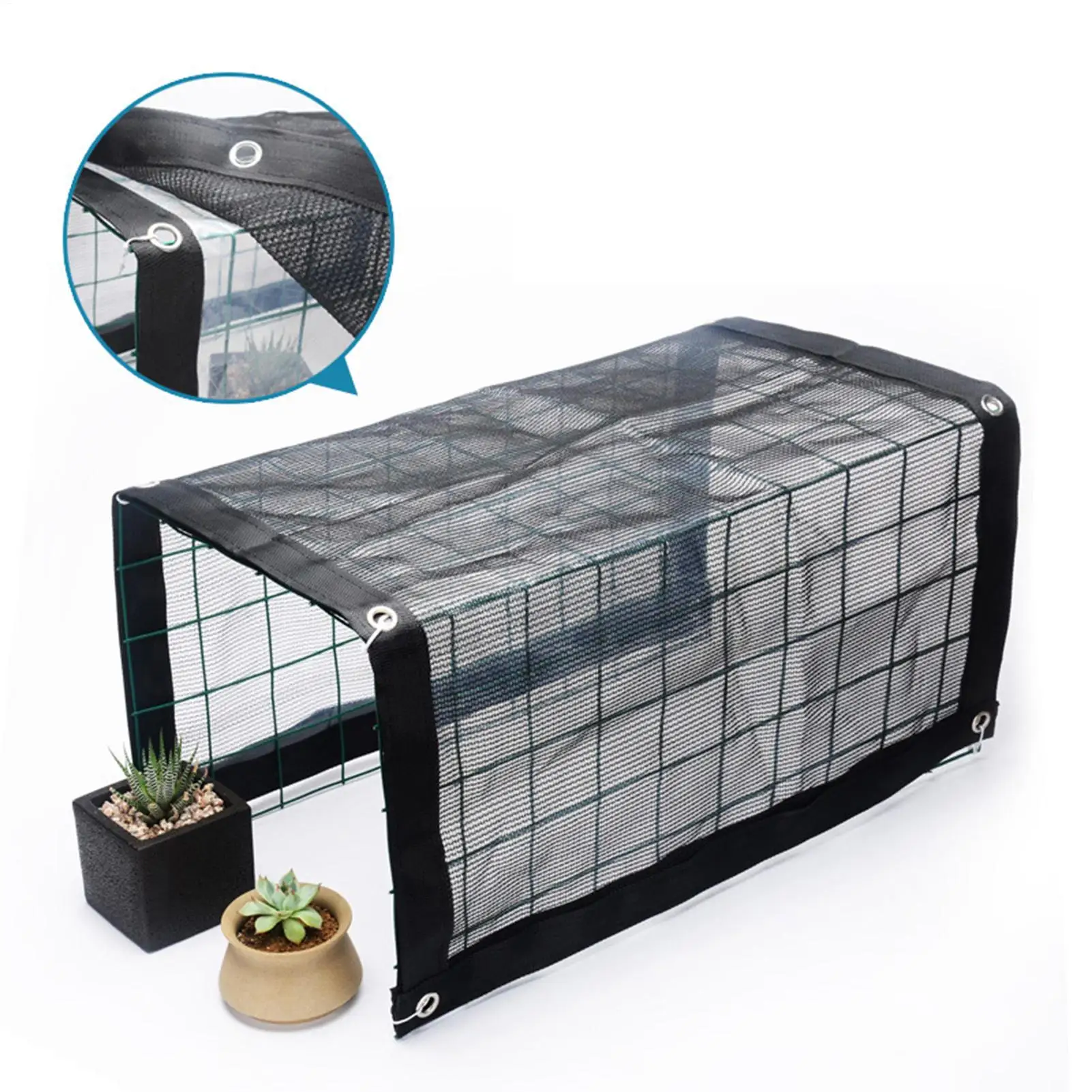 

Plant Shade Cover Balcony Sun Shade Rainproof Waterproof Protector Net for Home Growing Vegetables Gardening Fruit Flower