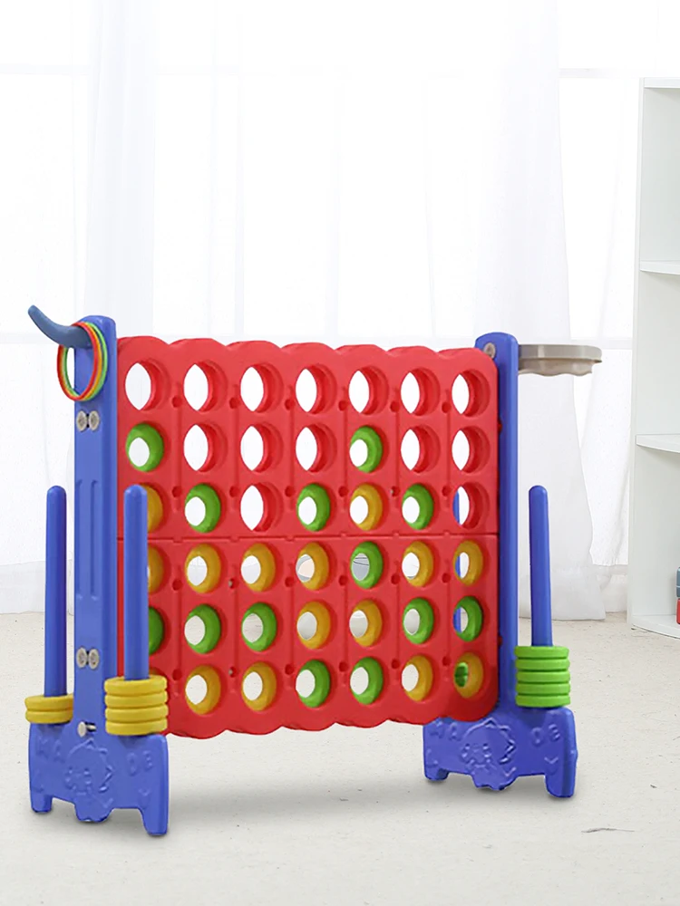 لعبة عملاقة 4 في صف 34.65 × 33.07 بوصة لعبة ساحة جامبو 4 إلى النواة مجموعة ألعاب توصيل كبيرة من 4 إلى النواة لمتعة داخلية/خارجية #6