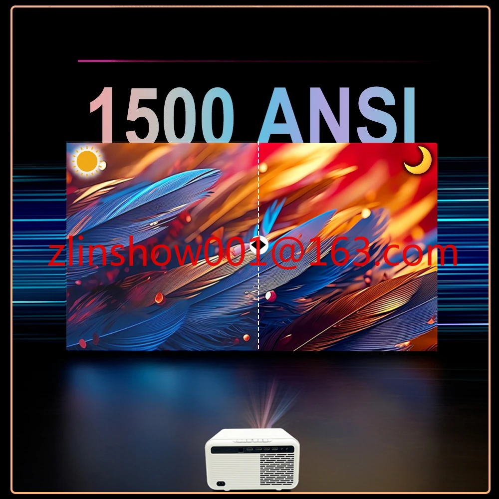 Cubelite Mini Smart Android 12 4K Projector 1080P Movie Theater Beamer with 1500 ANSI Resolution