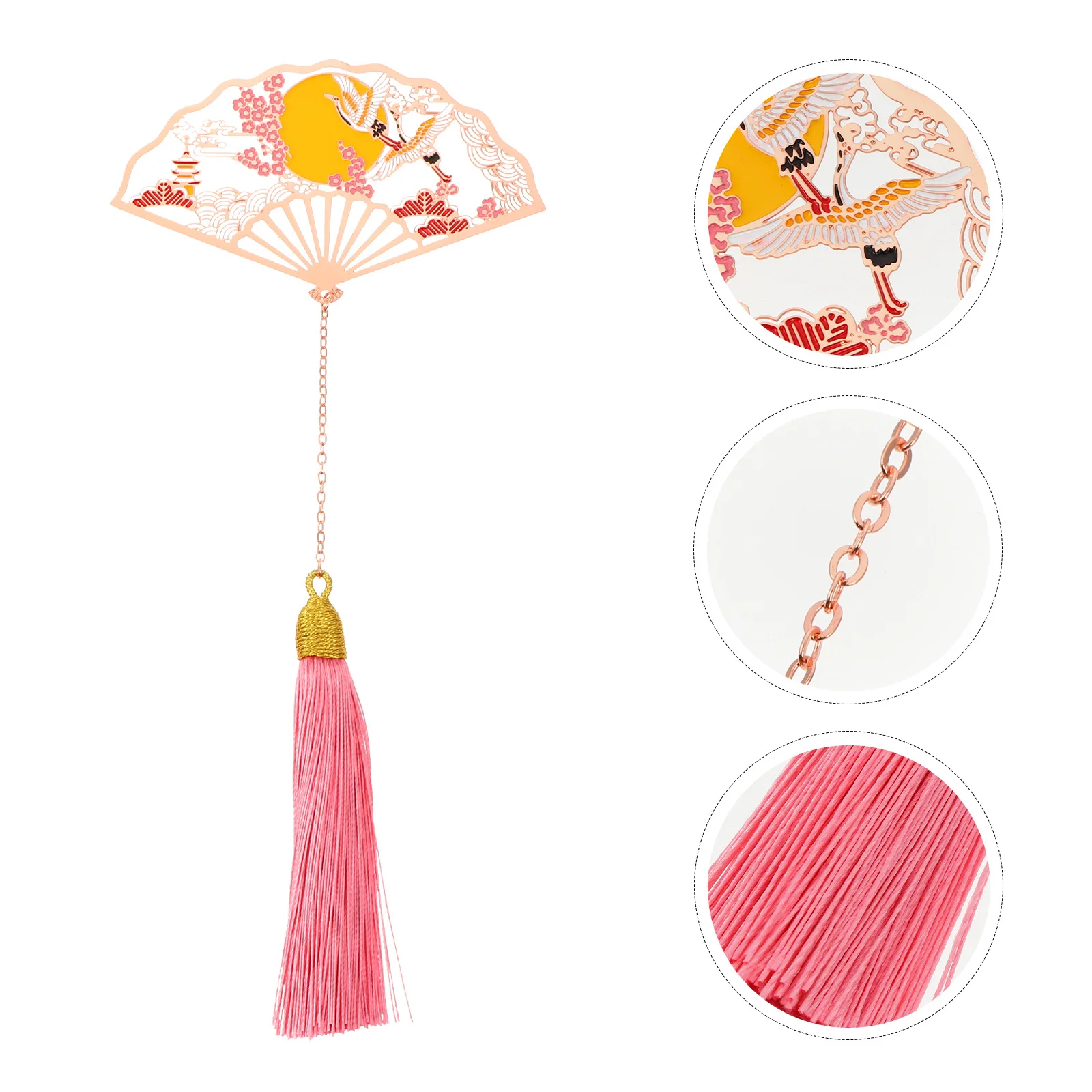 

1Pcs Creative Metal Hollow-Out Bookmark Stylish Reading Accessory for Students Writers Teachers Practical Gift Pendant