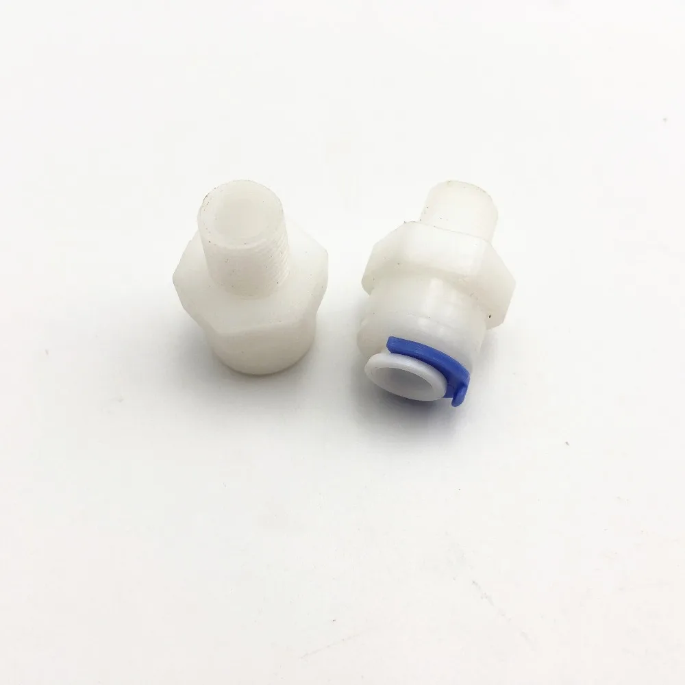 5Pcs for 3D Printer Accessories, Filament Feeder Quick Coupling, White Bolton Tube Clamp Coupling