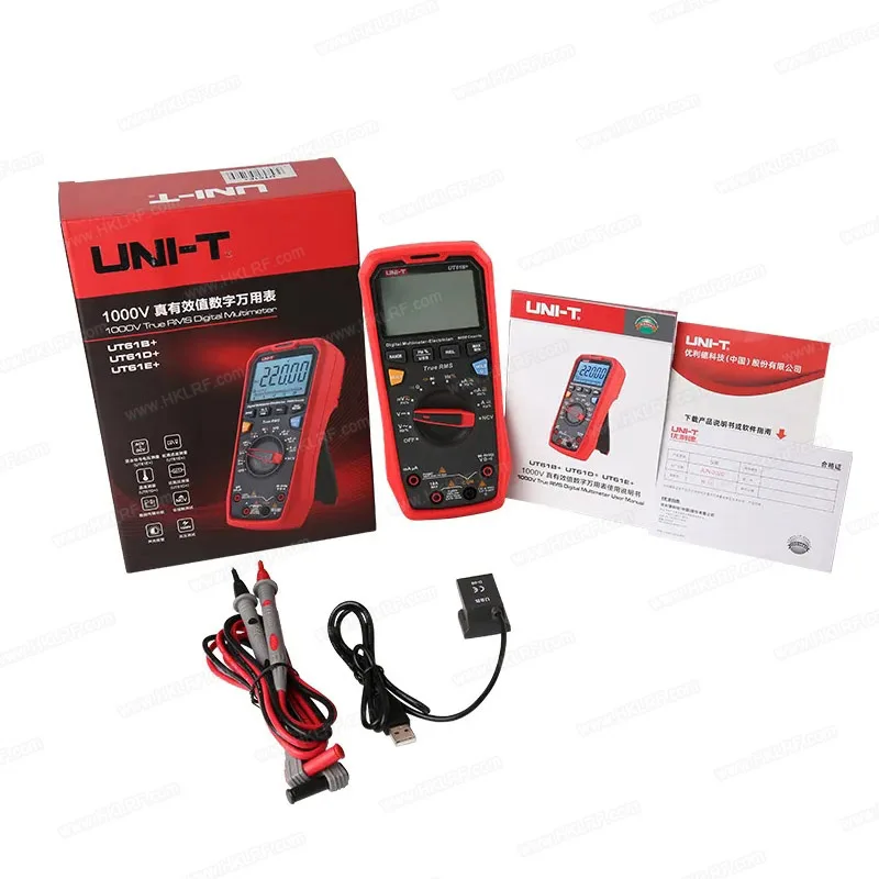 صحيح RMS AC DC جهاز قياس الجهد الكهربائي الوضع النسبي 22000 التهم البيانات عقد المدى التلقائي الرقمي المتعدد #5