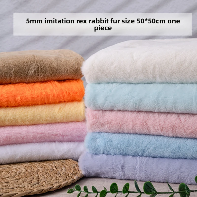 Tela de piel sintética de pelo corto tipo nutria para telón de fondo decorativo, bufandas, muñecos de peluche, almohadas DIY, manualidades, decoración de hogar de lujo y material de costura