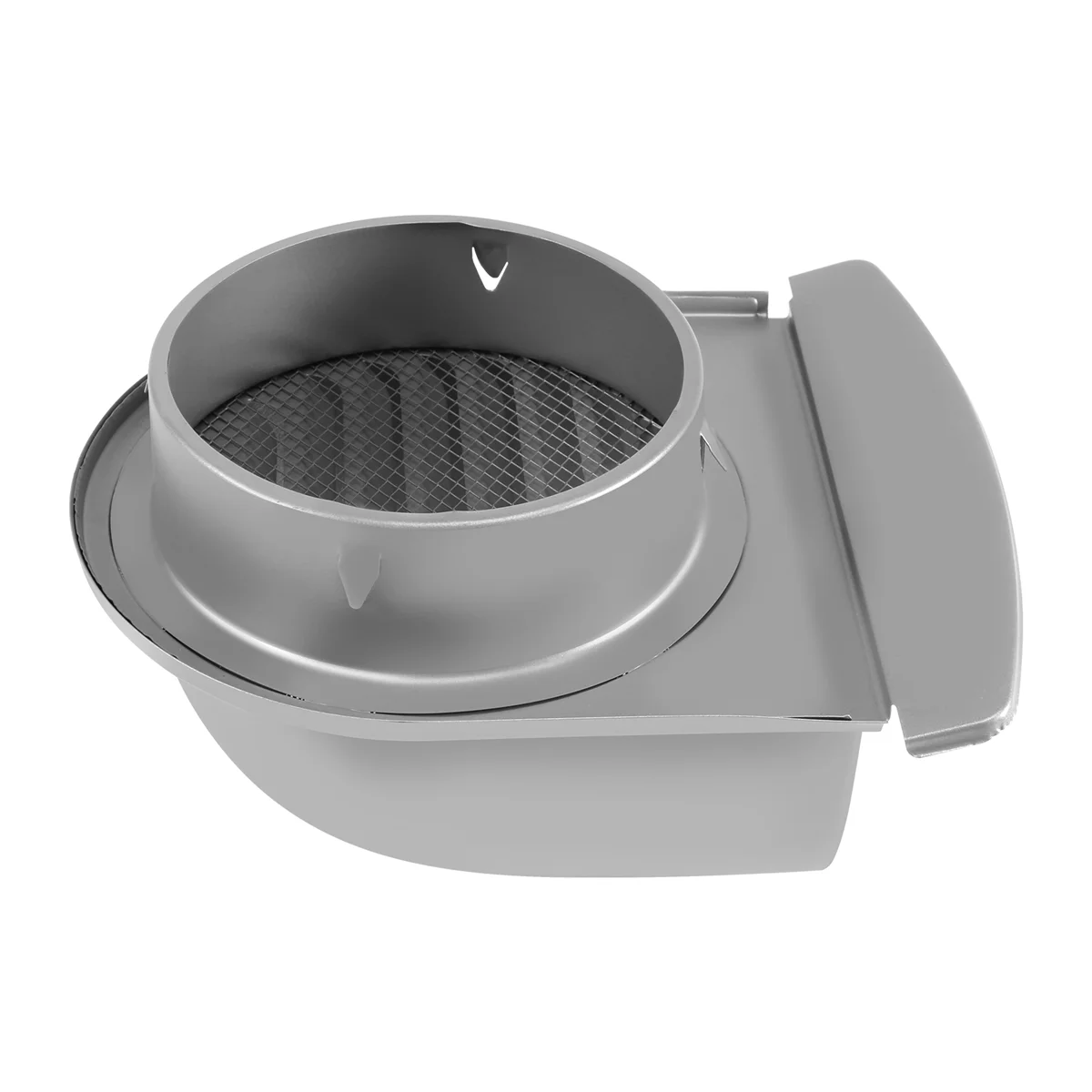 6Inch 150mm Waterproof Stainless Steel Vent Vent Hood Anti-Corrosion Exhaust Extractor for Wall Air Outlet Cover,C