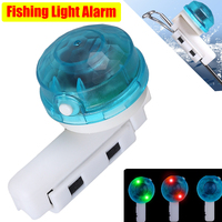 Fishing Electronic Rod Light Antiskid Bite Alarm Fishing Pole Light LED Alarm Induction Night Day Fish Bite Alarms Accessories