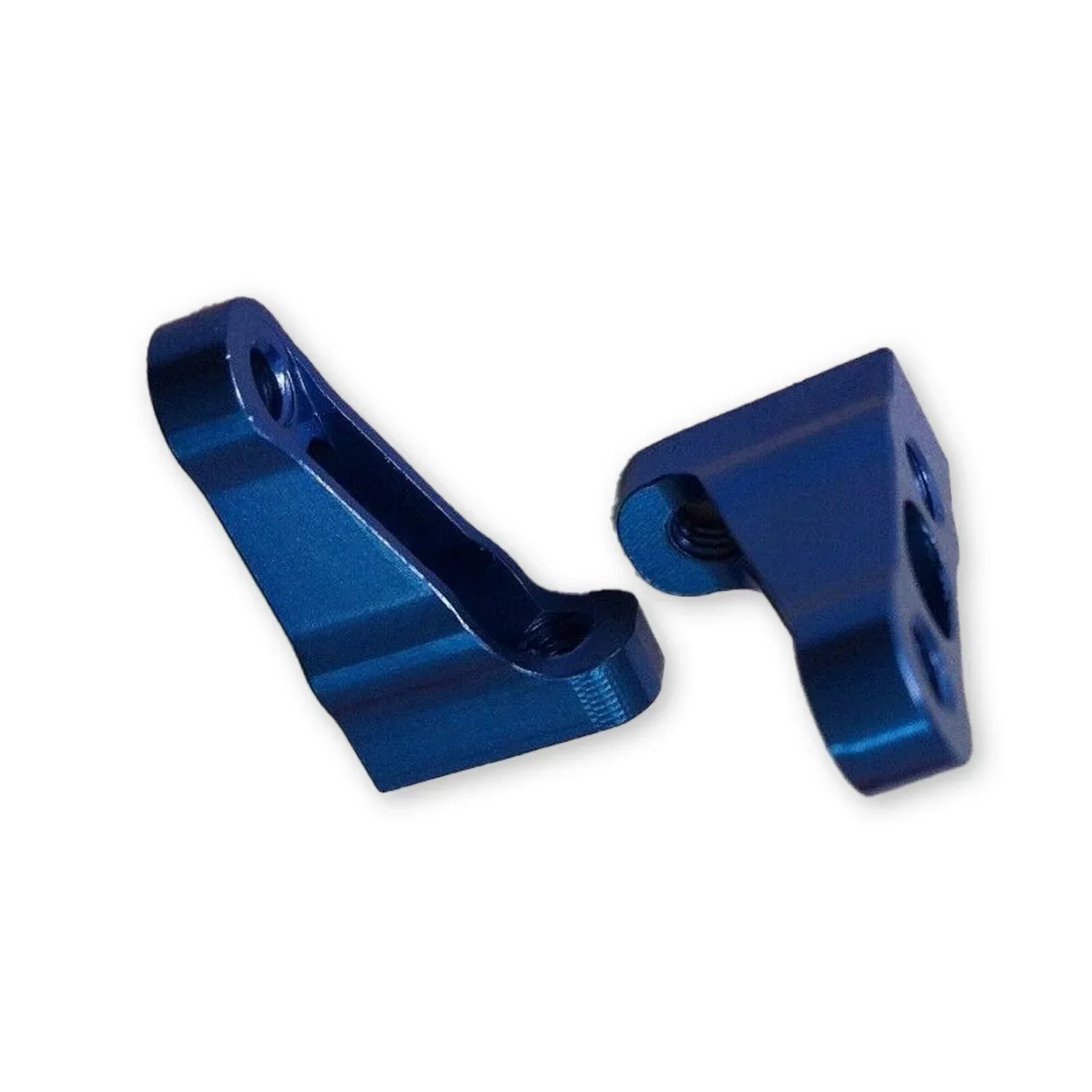 Aluminum Servo Mounts Blue For Team Associated RC10 Dhawk Racing DR-920053B