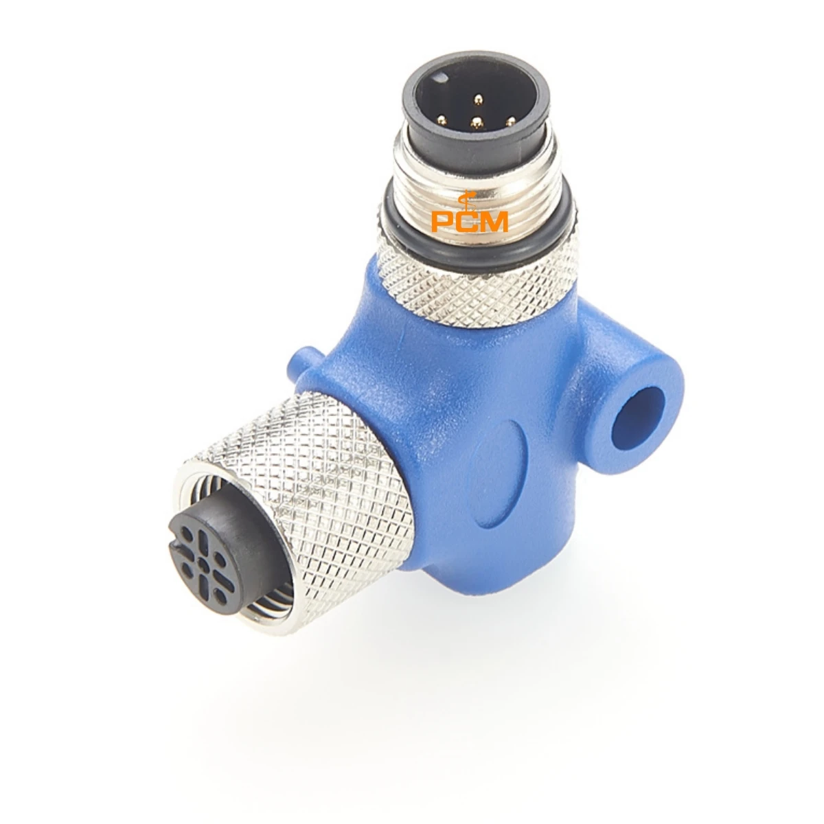 À prova d'água micro-c m12 a-code 5 pinos 90 graus ângulo reto cotovelo l adaptador low los marceneiro para canbus n2k sensor marinho nmea2000