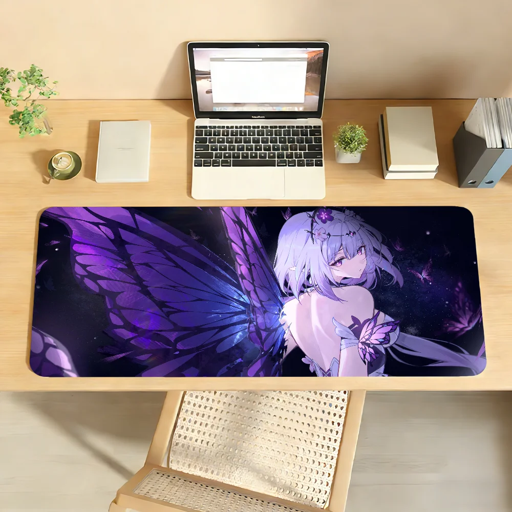 

Anime Honkai Castorice Mouse Pad Computer Laptop Rubber Non-slip Mouse Mat Mousepad Gamers Decoracion Desk Mat