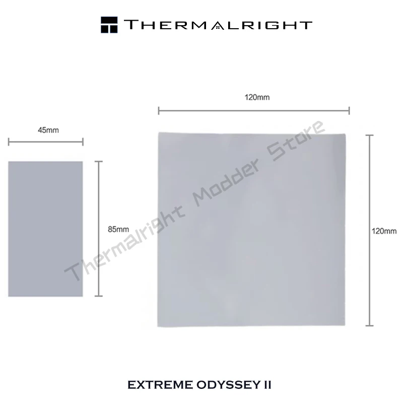 Thermalright المتطرفة أوديسي II وسادة حرارية ، غير موصل وحدة معالجة الرسومات بطاقة المياه التبريد الحراري حصيرة 14.8 واط/mk 0.5/1.0/1.5/2.0/2.5/3.0 مللي متر