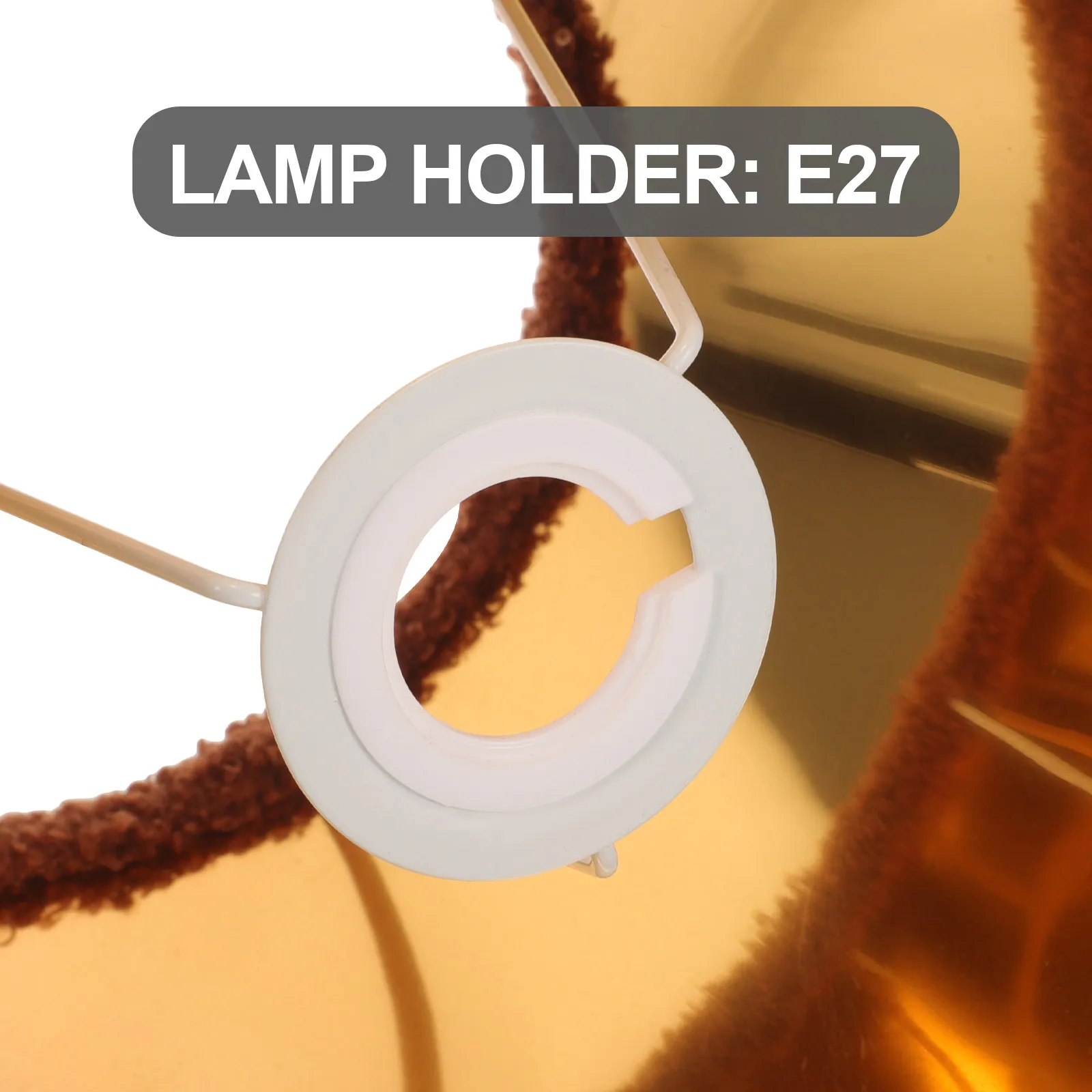 Delicate Lightweight Cloth Lamp Shade for Table Desk Bedside Lamp Modern Simple Design Home Hotel Living Room Bedroom Study