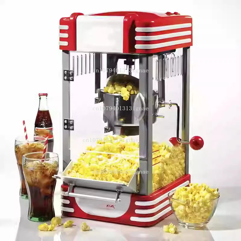 Vintage Red Popcorn Machine for Home Or Commercial Use Commercial Display Decoration