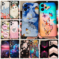 For Oukitel C21 C31 C32 C33 Case Lion Painted Silicone Soft TPU Funda Coque For Oukitel C21 Pro Cover Black Protector Bumper
