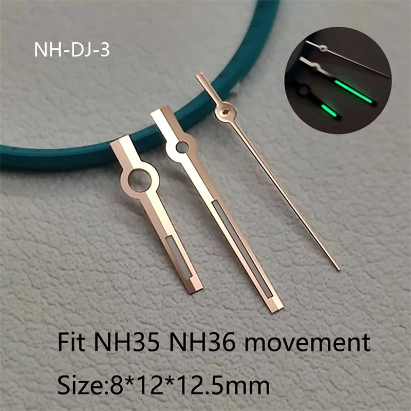 Silver Hand Stick NH35 Watch Hand Automatic Movement Watch Replacement Parts