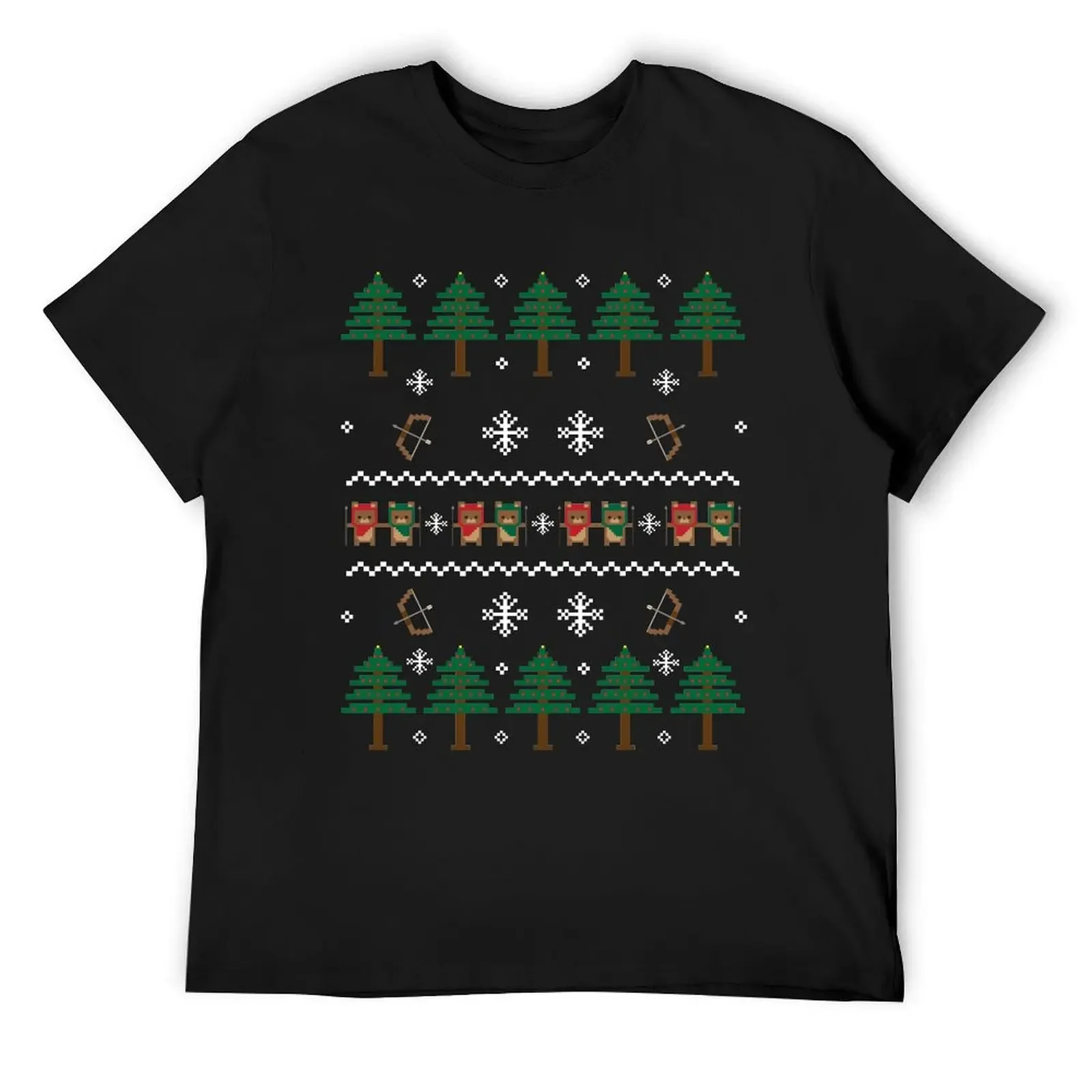 

An Ewok Christmas T-Shirt plus sizes baggy shirts heavyweights mens t shirts top quality