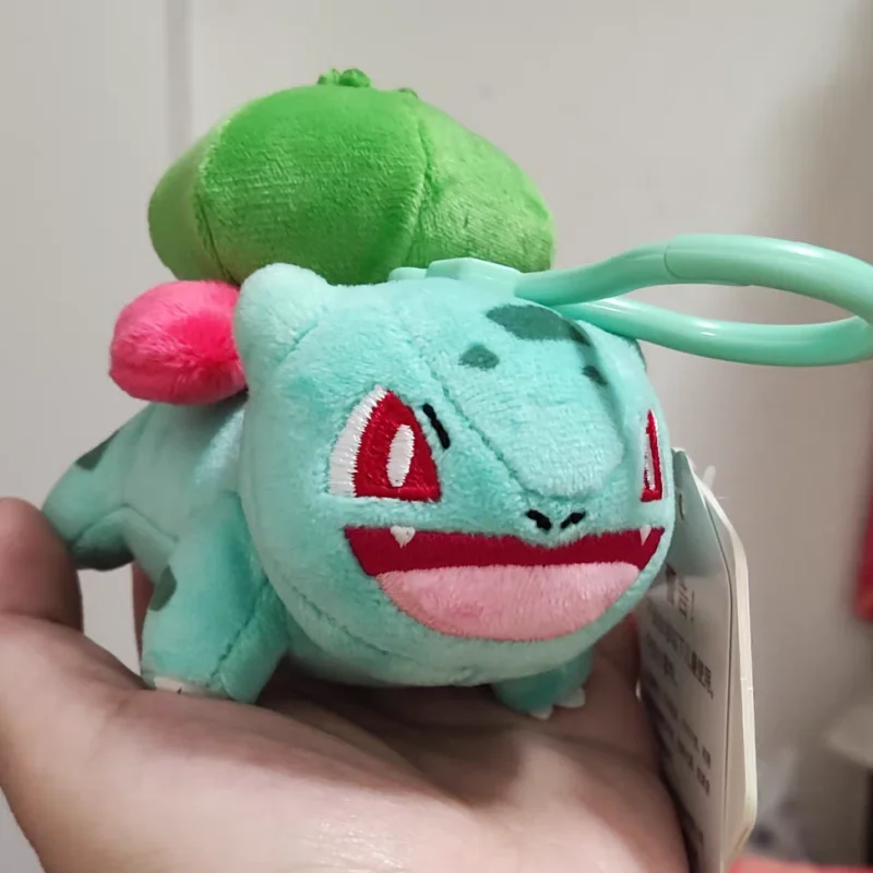 

Original Pokemon Plush Keychain Cartoon Toys Pikachu Pendant Mew Jigglypuff Squirtle Eevee Snorlax Bulbasaur Doll Kids Cute Toy