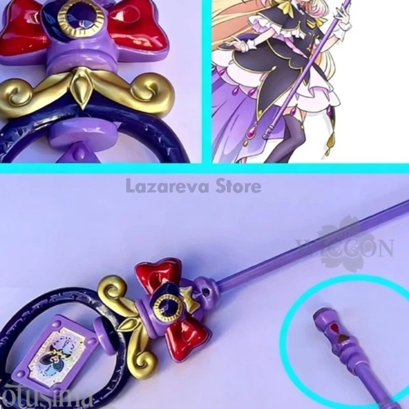 

Магазин Lazareva: Аниме-фигурки Star Detecticeee Precure! Волшебная палочка Мории Руруки для косплея, 120 см, 3D, из полимолочной кислоты, реквизит, аксессуары