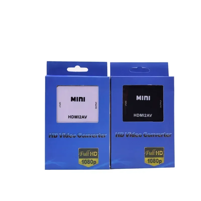 1080p hdtv para rca av adaptador rca para hd-mi cabo conversor cvbs 3rca hdmi2av áudio de vídeo composto para hdmi pc ps3 xbox