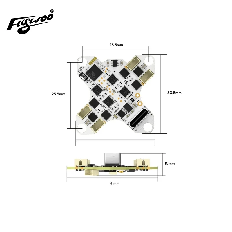 Flywoo GOKU F405 HD 1S 12A AIO Plug&Play O4 / O4 Pro