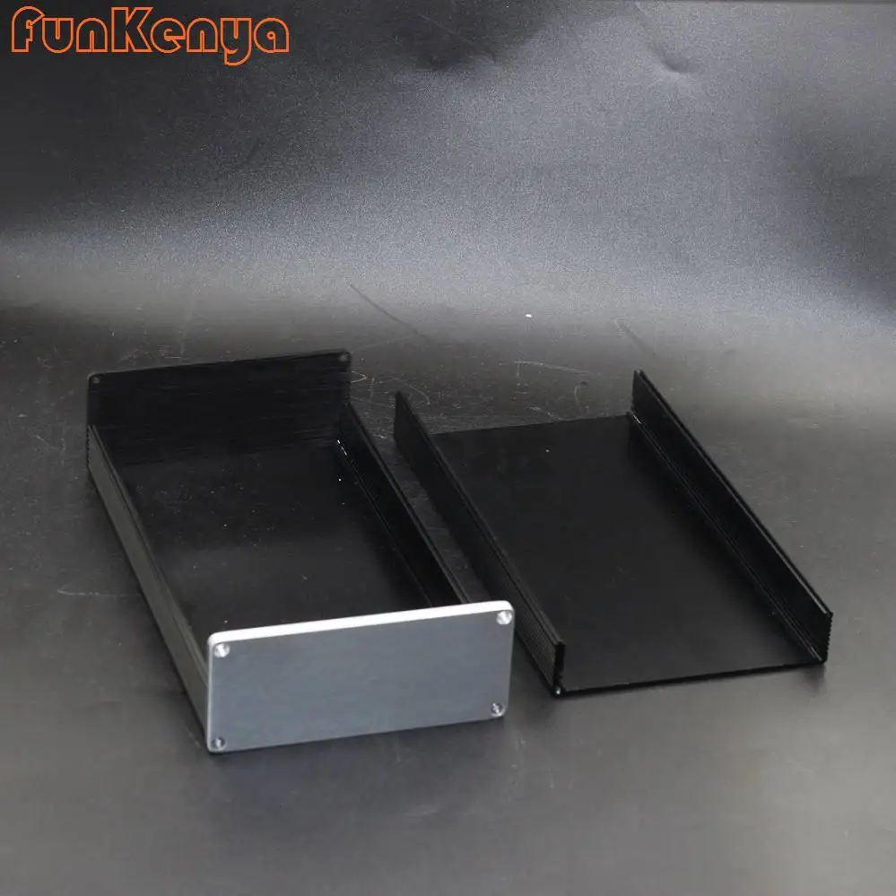 

131*55*249mm DIY Linear Power Supply Chassis Hifi Anodized Aluminum Case Preamp Amplifier Enclosure Decoder Headphone Hi End Box