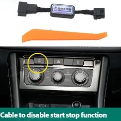 Car Automatic Start Stop Engine System off Eliminator Stop Start Canceller Plug Cable Mode For Volkswagen VW Jetta VS5 VS7