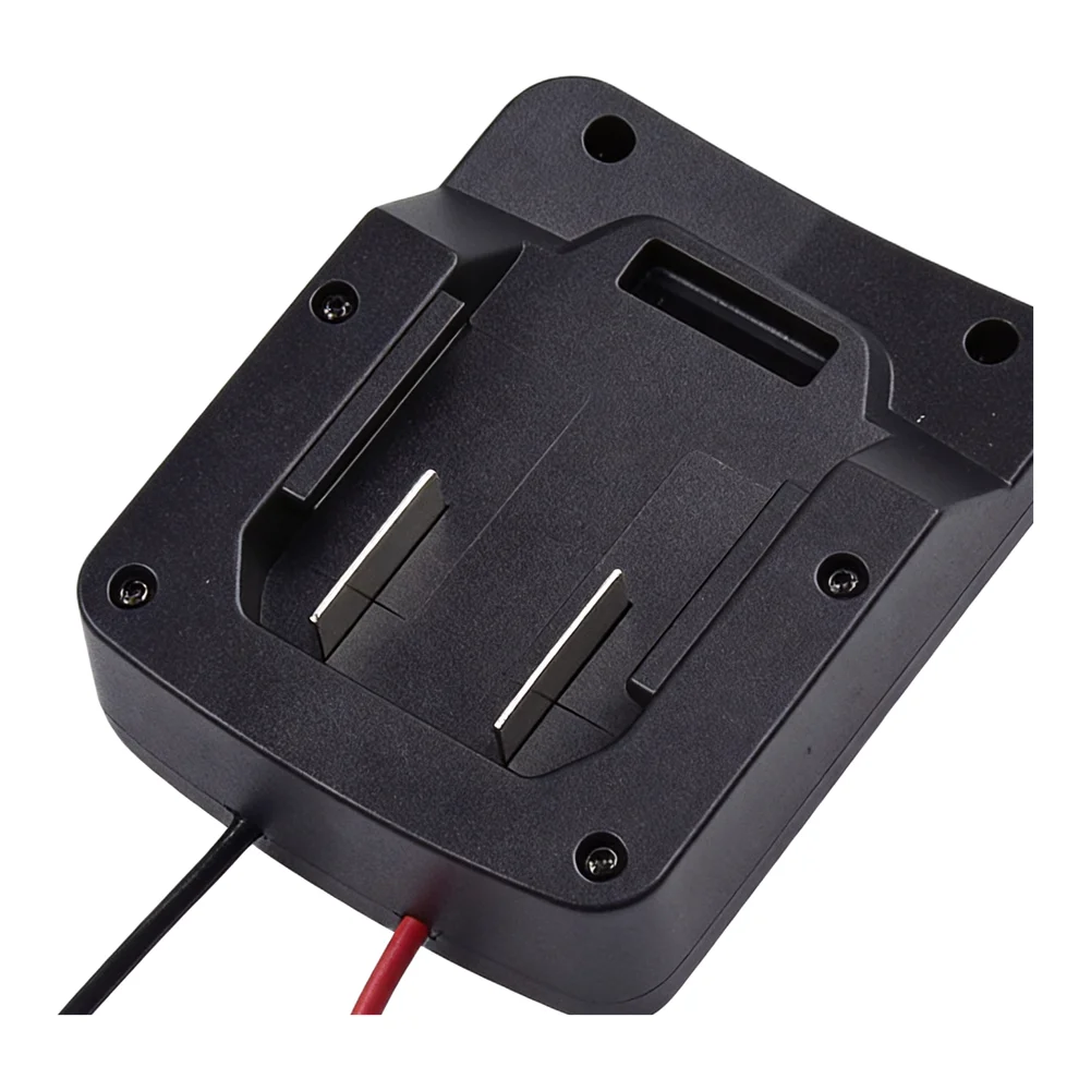 Secure Power Output with Safety Precautions Lithium Ion Battery Connector Adapter Panel Mount for Parkside X20V