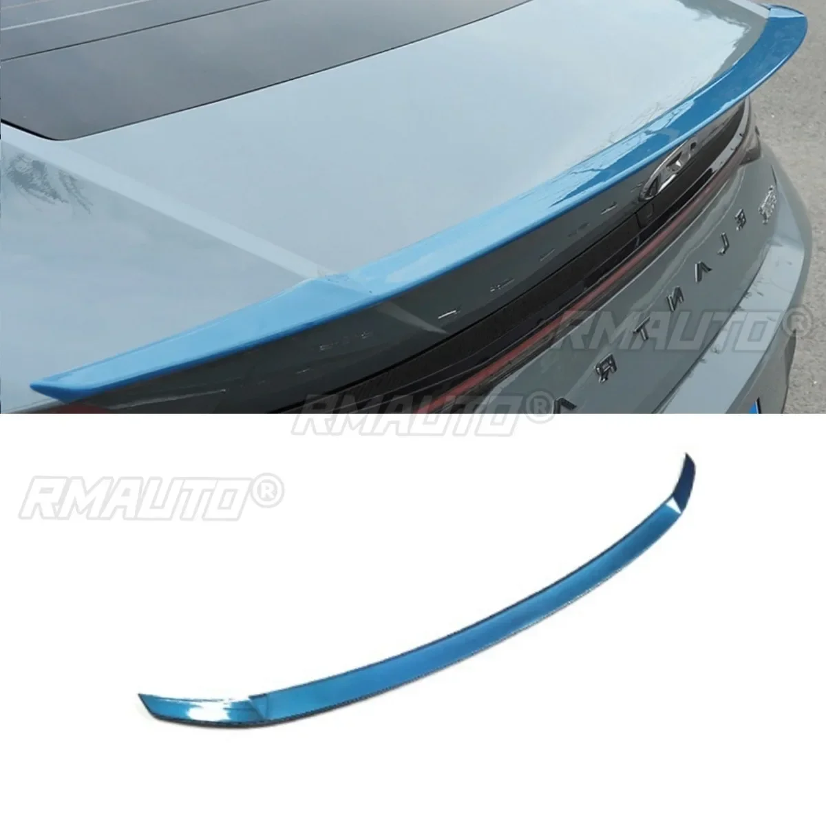 

Rear Trunk Spoiler Wing Rear Roof Spoiler Roof Wing Compatible With Hyundai Elantra 2021 7th Gen Body Kit Car Accessories