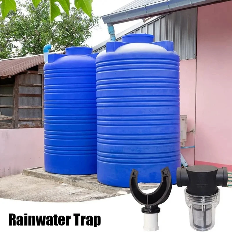 

Система сбора дождевой воды Rain Catcher: дивертор для дождевого бака, 1 комплект, гибкий шланг 110 мм, прочное уплотнительное резиновое кольцо, прост в использовании