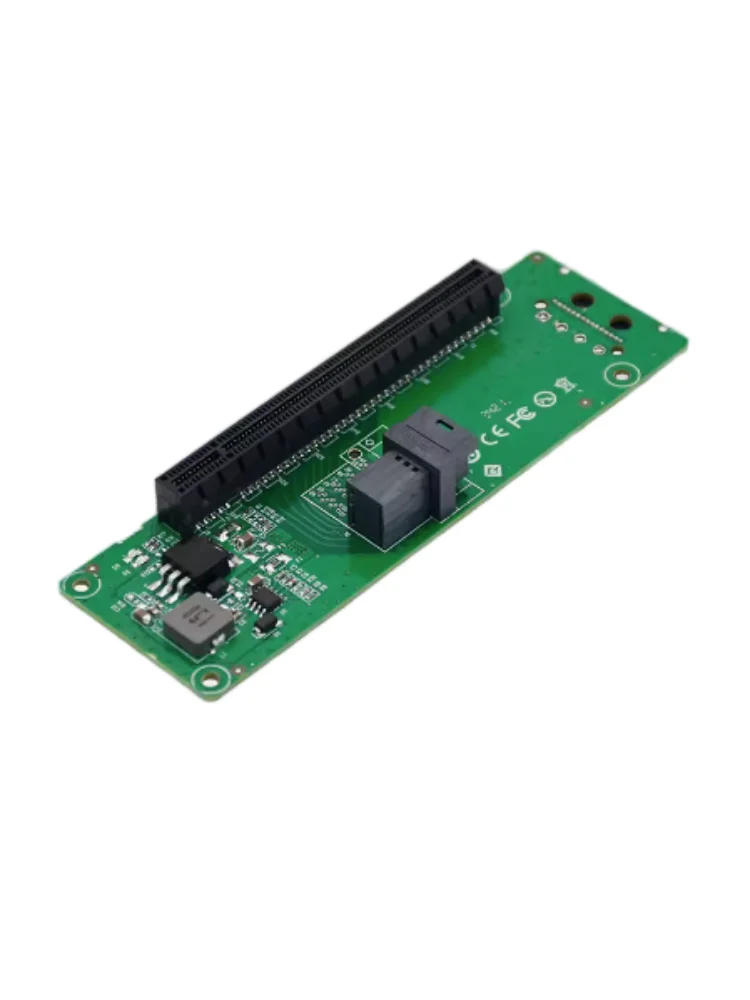 PCIe x4 single port slot adapter card 1 SFF-8643 to slot adapter card 15Pin power socket