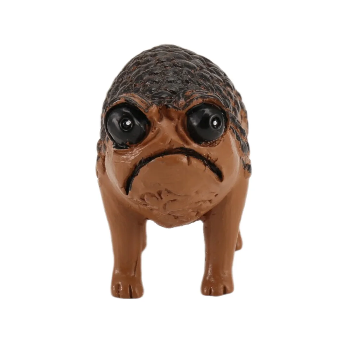 

ABLK Grumpy Frog Toad Statue Ugly Angry Outdoor Garden Yard Frog Decor Statue Fun Novelty Home Office Frog Decor Sculpture