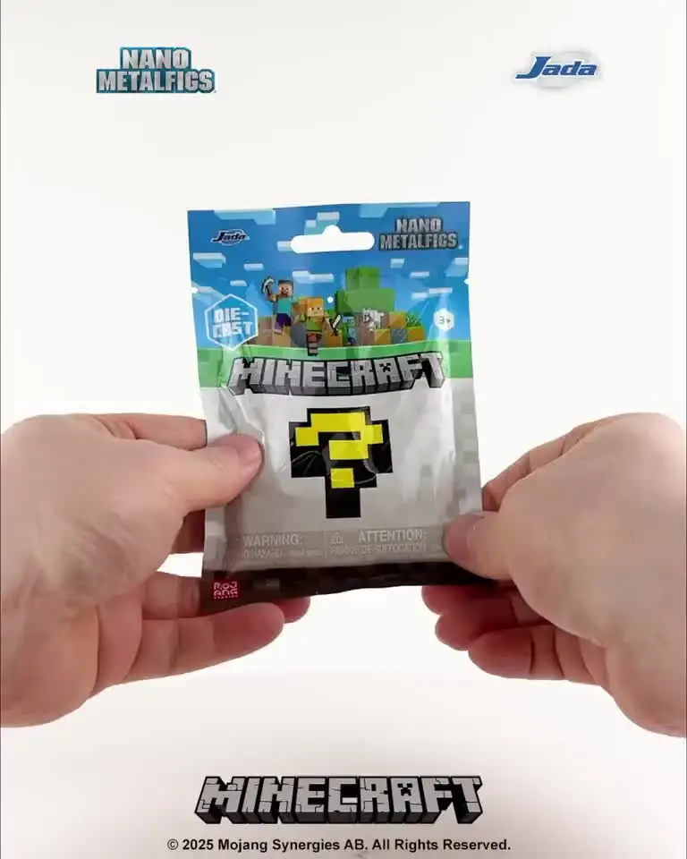 JADA TOYS MINECRAFT MULTI PACK NANO FIGURES WAVE 8 Mini Figürler Jada Toys