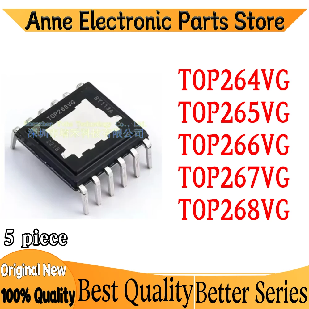 (5piece) 100% New TOP264VG TOP265VG TOP266VG TOP267VG TOP268VG eDIP-12 IC Chipset In Stock