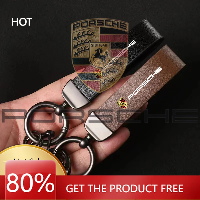 

Брелок для ключей автомобиля Porsche Cayenne Macan Panamera 918 911, аксессуары для ключей, подарки, аксессуары для ключей Porsche 911 92