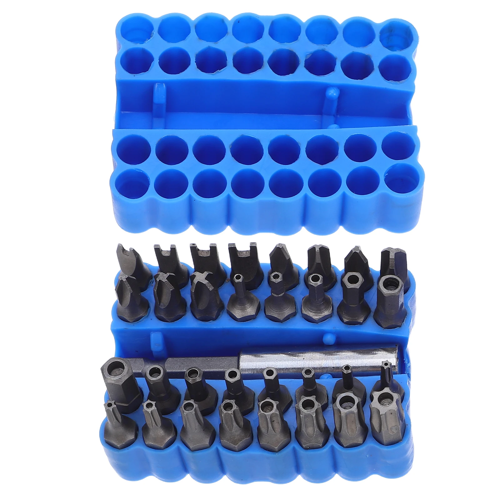 

33 pcs Bit Combination Set Security Bits Magnetic Extension Star Screwdriver Ideal for Repair Compact Retainer Organized