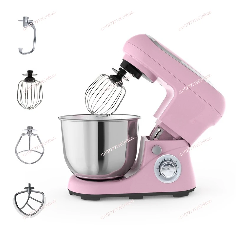 

Small Automatic Stand Mixer Multifunctional Dough Kneader Electric Egg Beater Blender for Home Baking