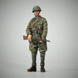 1:35 Die-cast Resin Figure Model Assembling Kit Resin Soldier Toy Model Unpainted Free Shipping