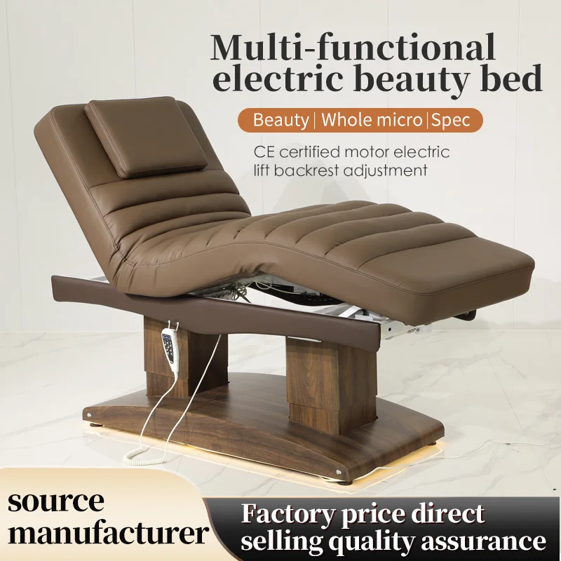 Electric Lash Bed Eyelash Spa Beauty Massage Facial Cama De Masajes Electric Tattoo Bed for Beauty Salon