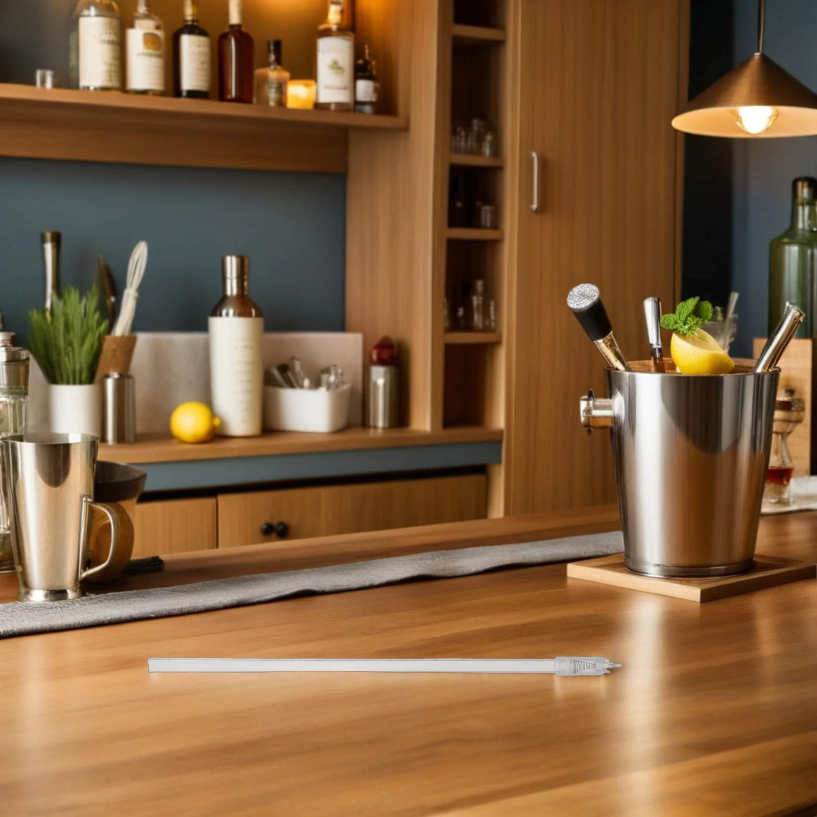 

2Pcs Wine Beer Bottle Filler Wand Home Brewing Equipment Easy Clean Plastic Design Stable Performance Beverage Filling Tool