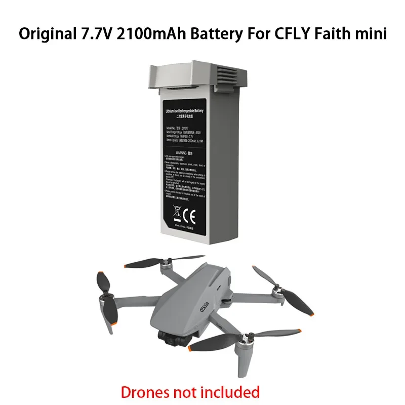 Original 7.7V 2100mAh Battery for CFLY Faith Mini Drone Quadcopter
