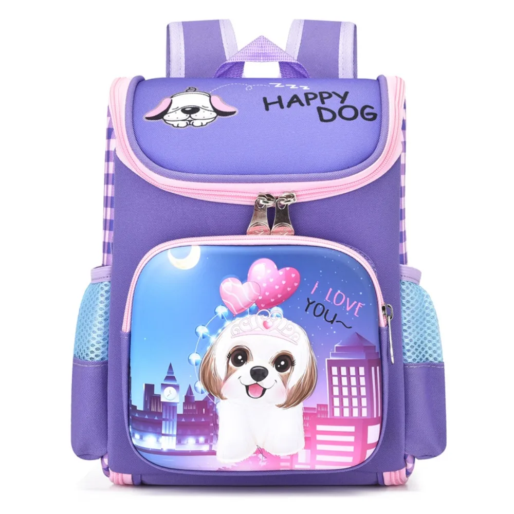 Kindergarten New Cute Cartoon Fully Open Backpack for 3-6 Years Old PC Hard Shell Reduce Burden Waterproof Children\'s Backpack