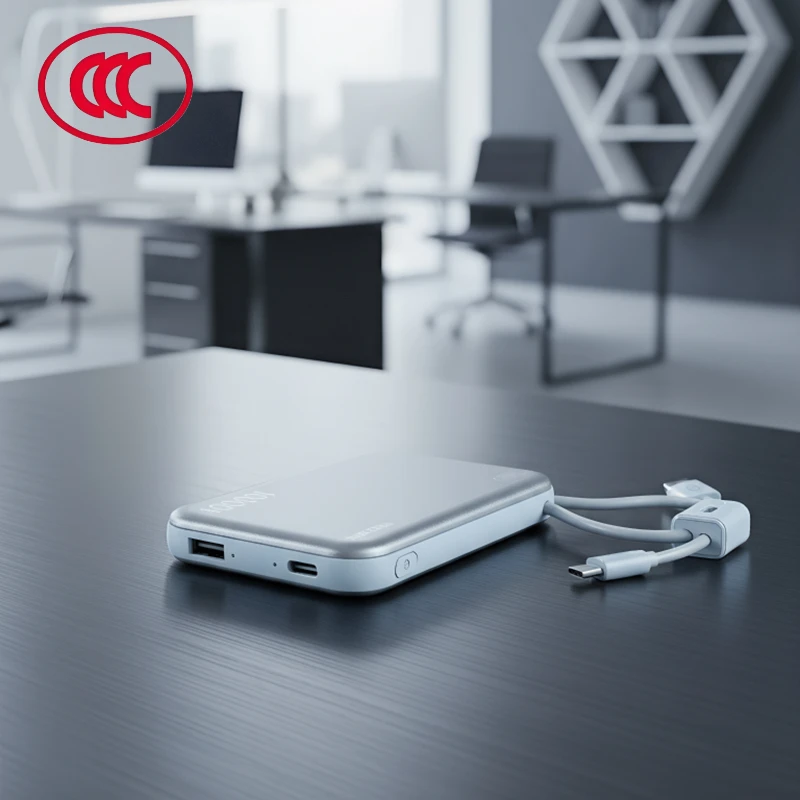 CCC 10000mAh 66W Fast Charging Power Bank for iPhone 17/16/15 Pro Max, Samsung Galaxy S25 Ultra, Xiaomi, External Battery Pack